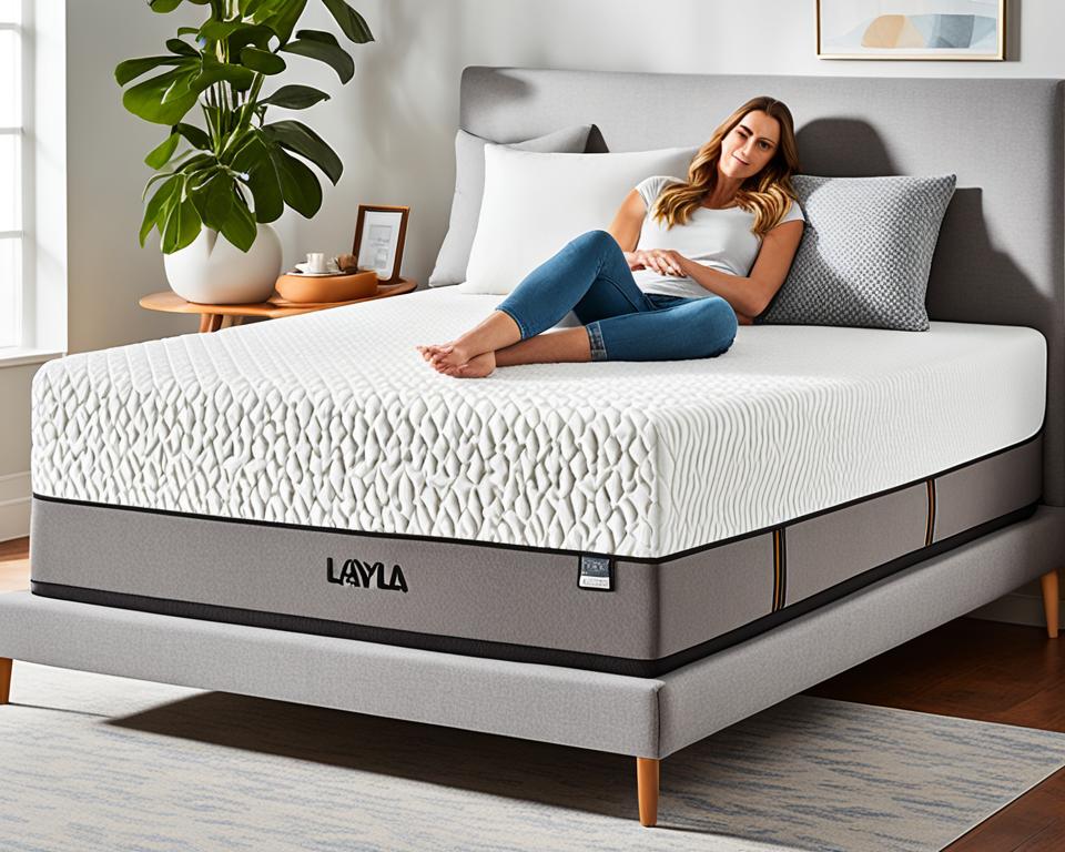 Layla Memory Foam mattress dual-sided