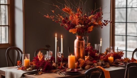 4. Adapting Dining Table Decor with Seasonal Variations