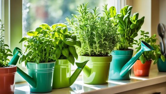 6. Bring Life to Corners with Plants and Herb Gardens