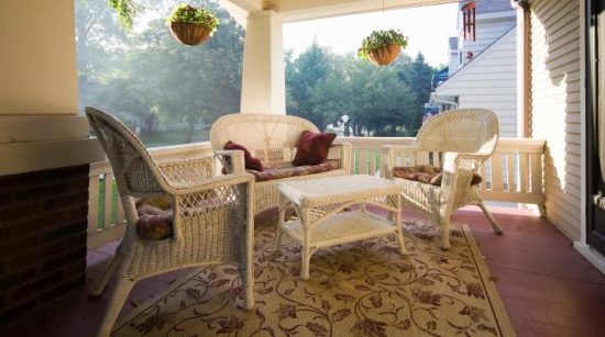 8. The Role of Area Rugs in Defining Outdoor Living Areas