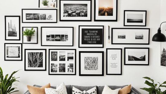 Living Room Wall Decor Ideas with a Touch of Modernity